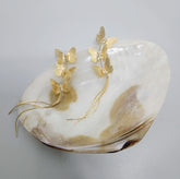 Thriple butterfly earring